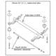 belka tylna Citroen AX 1991- goła - regenerowana