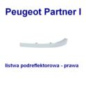 listwa podreflektorowa Citroen ERLINGO/ Peugeot PARTNER prawa - nowa w zamienniku Retov