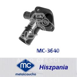 rozdzielacz - rozgałęźnik chłodzenia Citroen, Peugeot 1,6-16v TU5JP4 - zamiennik hiszpański Metalcaucho