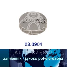 płytka regulacji zaworu Citroen, Peugeot 13,42x2,85mm - zamiennik włoski Metelli