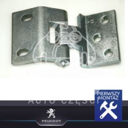 zawias drzwi Citroen BERLINGO/ Peugeot PARTNER tył górny lewy/ prawy KPL (oryginał Peugeot)