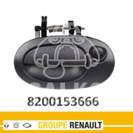 klamka zewnętrzna KANGOO tył - klapa z zamkiem centralnym- oryginał Renault 8200153666