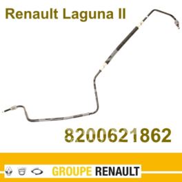 przewód hamulcowy metalowo-elastyczny Renault LAGUNA II tył lewy do zacisku - oryginał Renault