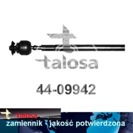 drążek kierowniczy Peugeot 206 L/P 300mm M14/M14 - hiszpański zamiennik Talosa
