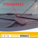 nakładka ramienia przedniej prawej wycieraczki Renault SCENIC II - OEM Renault 7701064013