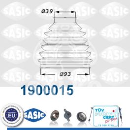 osłona przegubu Citroen, Peugeot 93x39/0g k/tpl KIT - zamiennik francuski SASIC