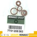 uszczelka klimatyzacji RENAULT CLIO III/ Modus zestaw - oryginał Renault nr 7701208363