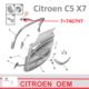 zaczep żaluzji przeciwsłonecznej bocznej Citroen C5 III - OE Citroen