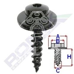 blachowkręt 5-24mm torx z podkładką - polski zamiennik Romix