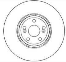 tarcza hamulcowa Renault VEL SATIS przód - zamiennik hiszpański Woking