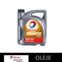 olej silnikowy 5W40 syntetyk (5L) Quartz 9000 - francuski oryginał Total