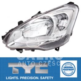 reflektor Citroen BERLINGO III lewy H4/elekt. - nowy zamiennik TYC