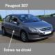 listwa drzwi Peugeot 307 lewa 3 drzwiowe czarna - nowa - oryginał Peugeot