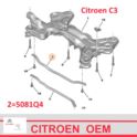 drążek ramy zawieszenia silnika C3 II/ C4 CACTUS/ DS3 - nowy oryginał Citroen