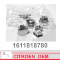 nakładka na śrubę do felg aluminiowych Citroen/ Peugeot (srebrna) - nowa w oryginale Citroen