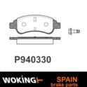 klocki hamulcowe Citroen, Peugeot 2000- BOSCH (50,8mm) proste - zamiennik hiszpański Woking