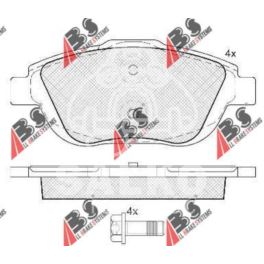 klocki hamulcowe Citroen C3 PICASSO/DS3 przód BOSCH - zamiennik holenderski A.B.S.