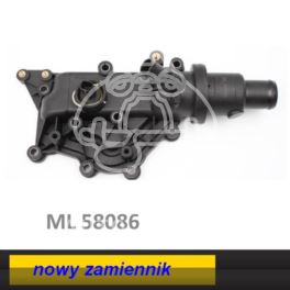 termostat Renault 1,4-16v/1,6-16v 89C z obudową i czujnikiem 2-piny - zamiennik