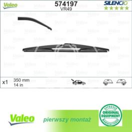 pióro wycieraczki 350mm x1szt tył Peugeot 406 KOMBI - francuski oryginał Valeo