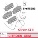 linka regulacji nagrzewania Citroen C3 II/ DS3 zestaw trzech linek - nowy OE Citroen
