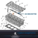 uszczelka pokrywy wałka rozrządu Citroen/ Peugeot 2,0 BlueHDi - oryginał Peugeot