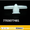 spinka tapicerki RENAULT biała - do nakładki na słupek - oryginał Renault
