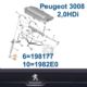 podkładka wtryskiwacza DIESEL PSA 2,0HDi 150KM/ 163KM DELPHI - oryginał z sieci Peugeot