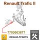 śruba wahacza przód Renault TRAFIC II przednia - oryginał Renault