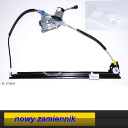 mechanizm podnoszenia szyby MEGANE I lewy przód elektryczny - zamiennik