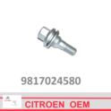 śruba koła - felga aluminiowa Citroen/ Peugeot M12x1,25-57 (talerzyk) klucz 17 (oryginał Citroen)