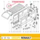spinka zaślepka, korek dachu TRAFIC II/ MASTER II - oryginał Renault