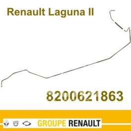 przewód hamulcowy metalowo-elastyczny Renault LAGUNA II tył prawy do zacisku - oryginał z sieci Renault