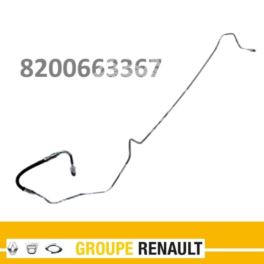 przewód hamulcowy Renault CLIO III tył prawy hybrydowy - nowy oryginał Renault nr 8200663367