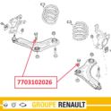 śruba wahacza Renault Megane III do środkowej tulejki - oryginał Renault