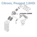 rezonator poboru powietrza Peugeot 3008 1,6HDi (oryginał z sieci Peugeot)