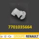 spinka zamka drzwi RENAULT (3,5mm) biała krótka - oryginał Renault