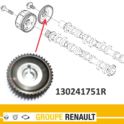 koło rozrządu Renault 1,4TCe na wałek rozrządu wydechowy - oryginał Renault 130241751R