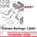 obudowa filtra powietrza Citroen/ Peugeot 1,6HDi (nowy oryginał Citroen)