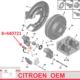 zestaw podkładek hamulcowych tył Citroen C5 podkładki na 2 zaciski (oryginał Citroen)