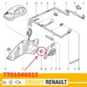 uszczelka wlewu do zbiornika spryskiwacza Renault SCENIC I - oryginał Renault 7701046015