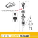 tulejka amortyzatora przód Renault CLIO (OEM Renault)
