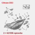 oprawka żarówki migacza Citroen C3 II/ DS3 (zintegrowany) AUTOMOTIVE (oryginał Citroen)