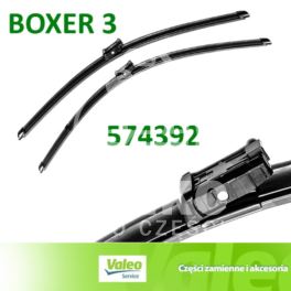 pióro wycieraczki 650mm+550mm BOXER III XTRM VM429 - francuski oryginał Valeo