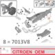 spinka osłony pod/nad silnik Citroen C5/ C5 X7/ C6 wkręt - oryginał Citroen