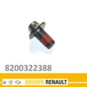 śruba zwrotnica/ jarzmo zacisku tył RENAULT M12x1,25-25/ Torx - oryginał Renault