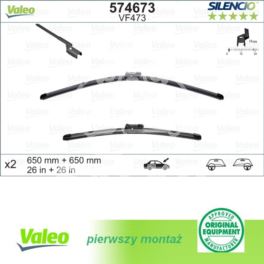 pióro wycieraczki 650mm+650mm Peugeot 508/ RCZ XTRM VM473 - francuski oryginał VALEO