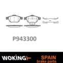 klocki hamulcowe LAGUNA II 2001- ATE 16" - zamiennik hiszpański Woking