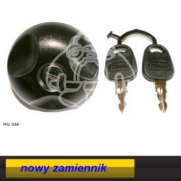 korek wlewu paliwa Renault ESPACE/ LAGUNA/ MEGANE/ SAFRANE +2klucze - nowy zamiennik