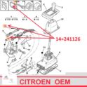 zawleczka linki zmiany biegów Citroen C5 I BE4T/ ML5T/ ML6C - oryginał Peugeot