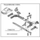 wzmocnienie belki tylnego zawieszenia Renault MEGANE I/ SCENIC I (OEM Renault)